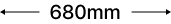 680mm 가로폭